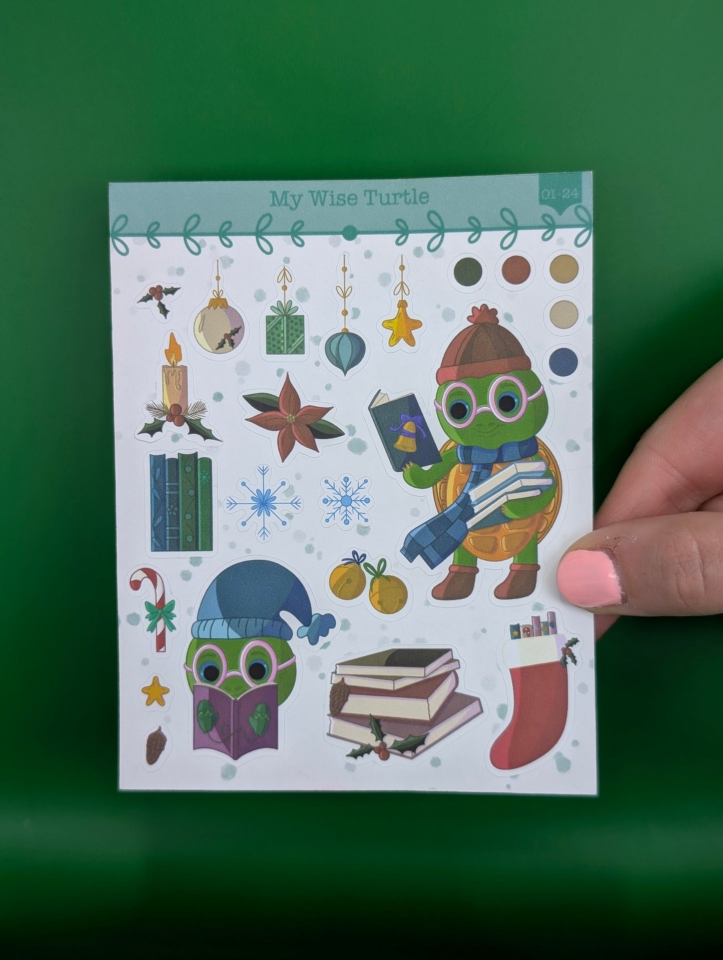 Seasons Sticker Sheets Bundle - My Wise Turtle
