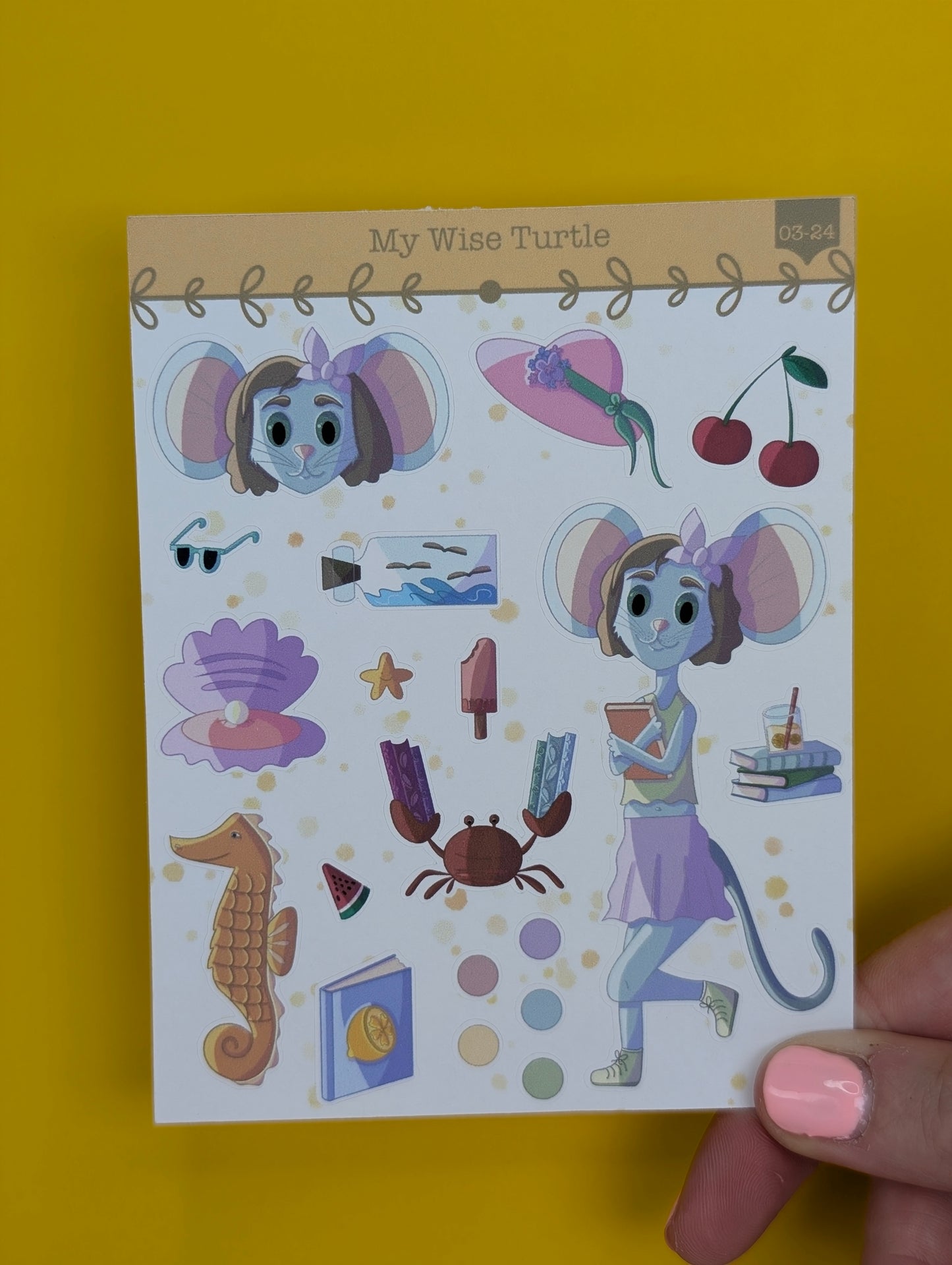 Seasons Sticker Sheets Bundle - My Wise Turtle
