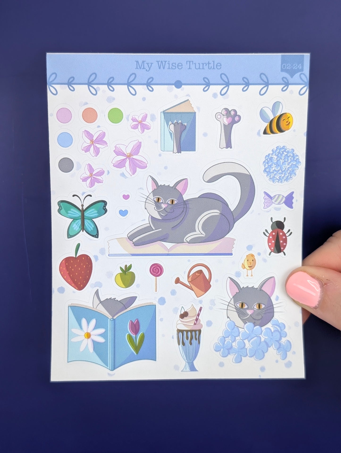 Seasons Sticker Sheets Bundle - My Wise Turtle