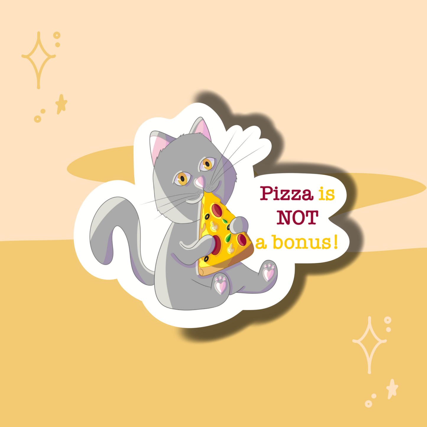 Pizza Is NOT A Bonus - My Wise Turtle