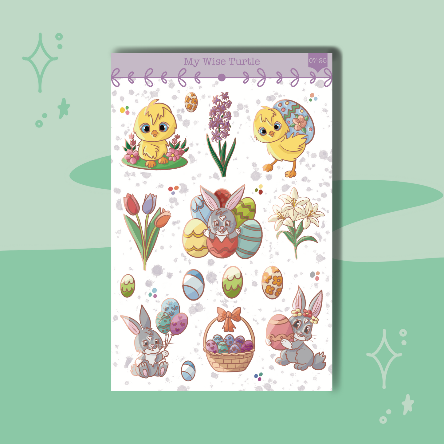 Eggstra Sticker Sheet