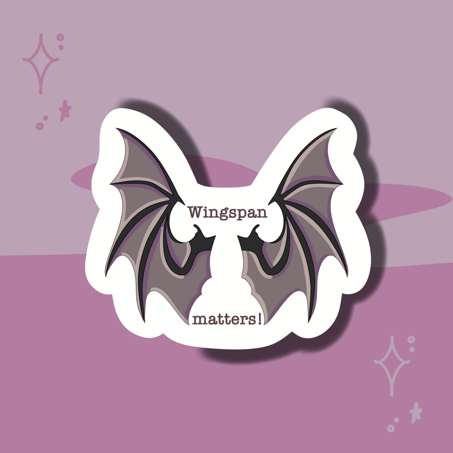 Wingspan matters sticker, book related, acotar