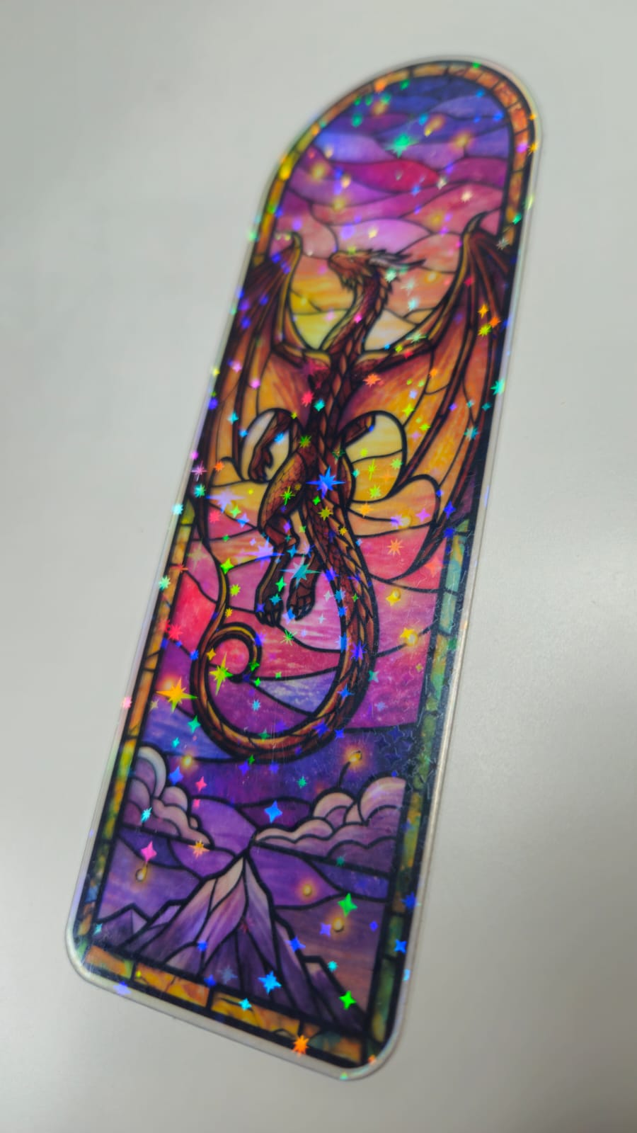 Dragon’s Keep Stained Glass Bookmark