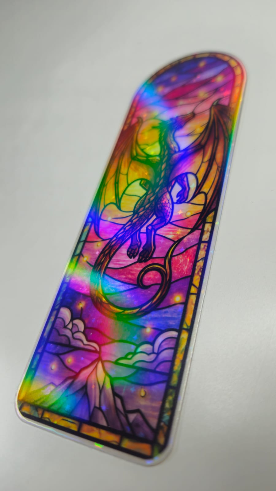 Dragon’s Keep Stained Glass Bookmark