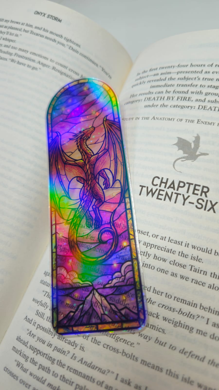 Dragon’s Keep Stained Glass Bookmark
