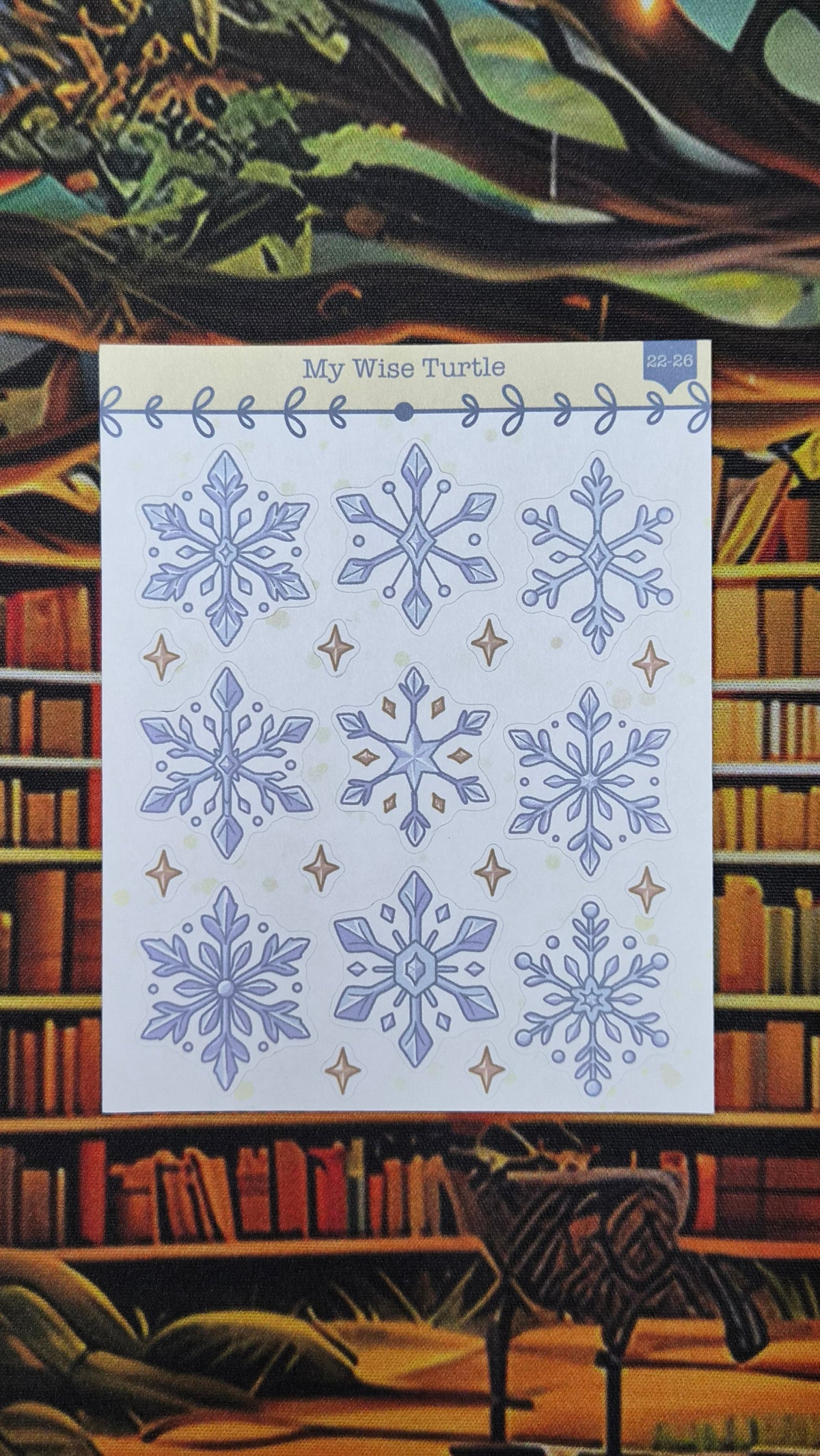 Frosted Flakes Sticker Sheet - My Wise Turtle 