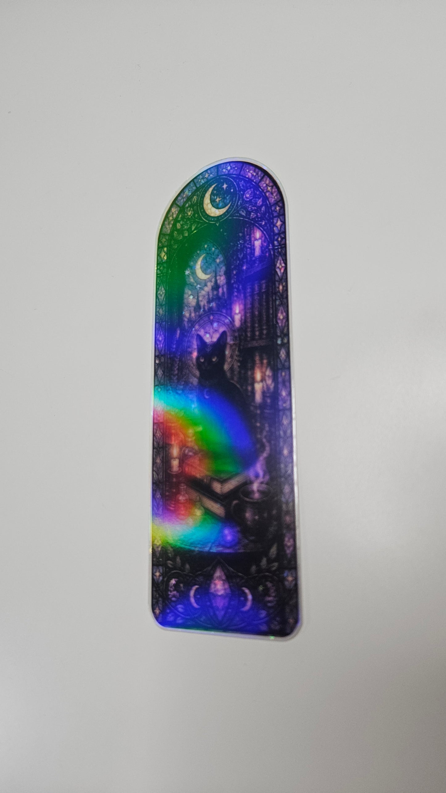 Spellbound Scholar Stained Glass Bookmark